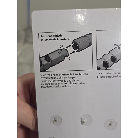 Way to Celebrate! Halloween Ninja Double Daggers Toy With Connectable‎ Handles - Picture 5 of 6